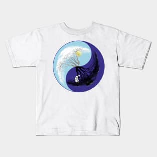 Yin Yang - Graphic - geometric design - Tree Kids T-Shirt